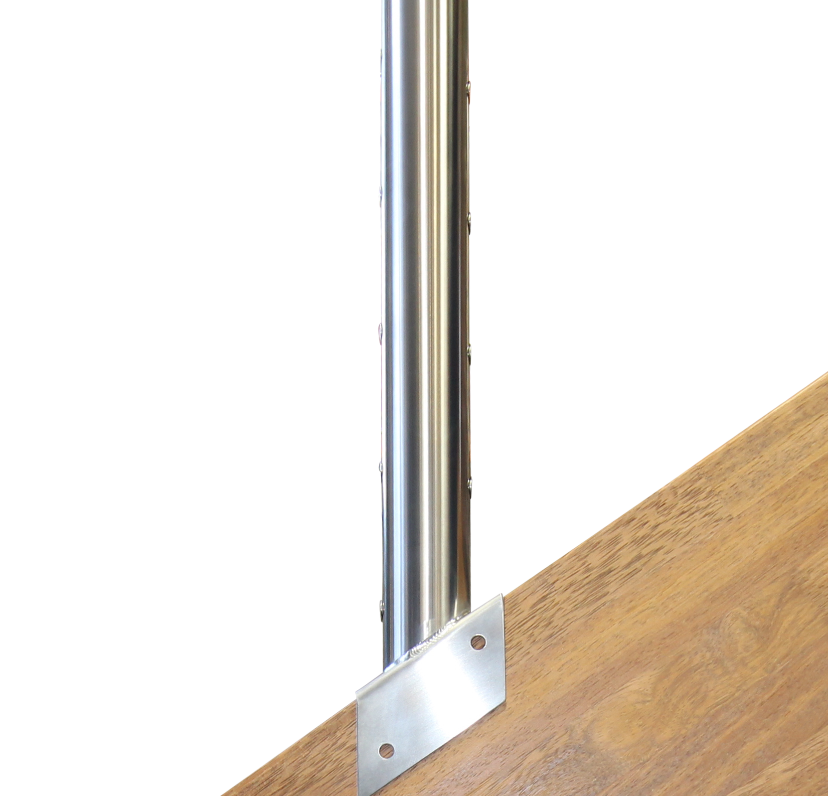 custom stainless posts for stairs