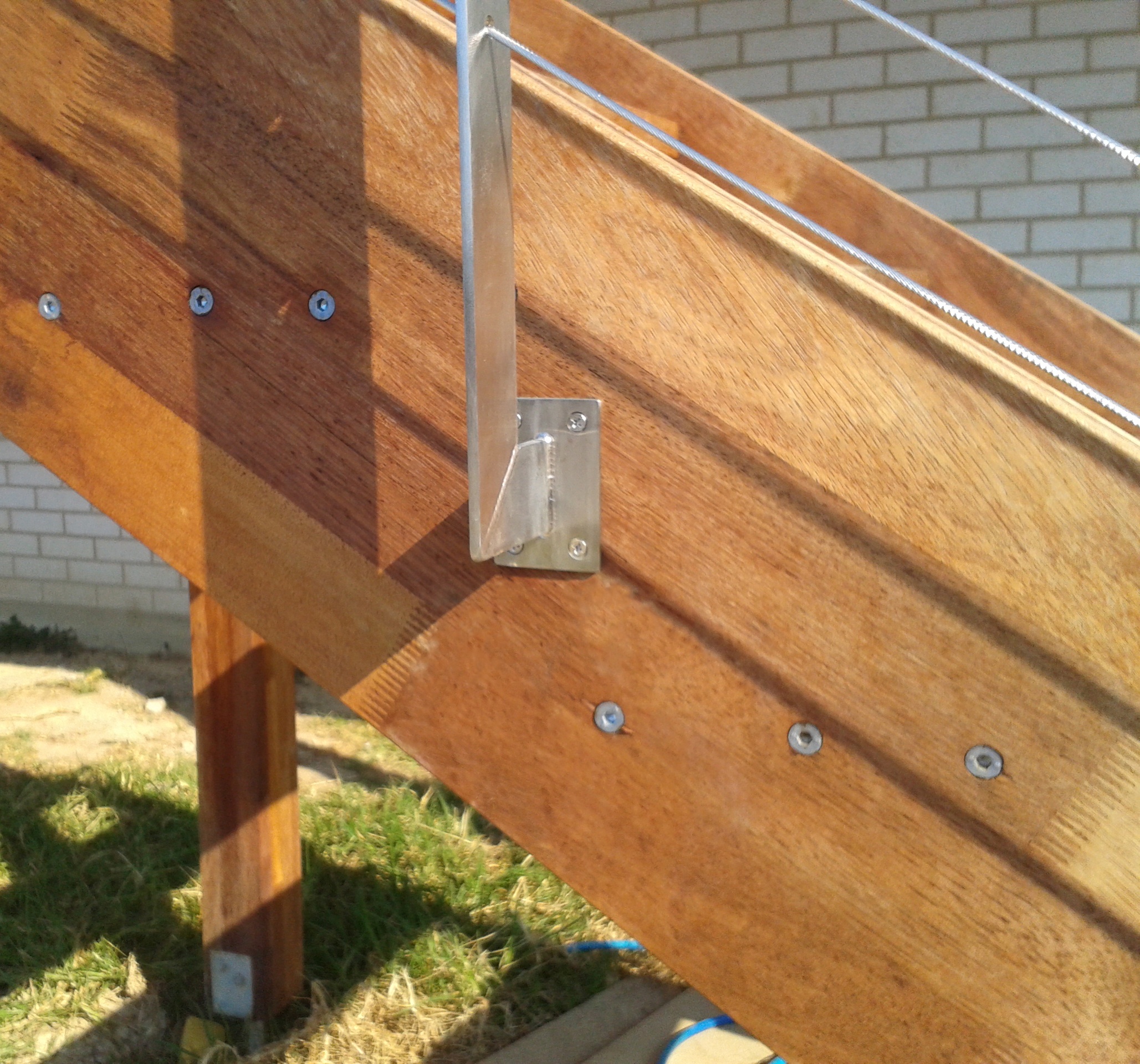 custom stainless steel balustrade posts